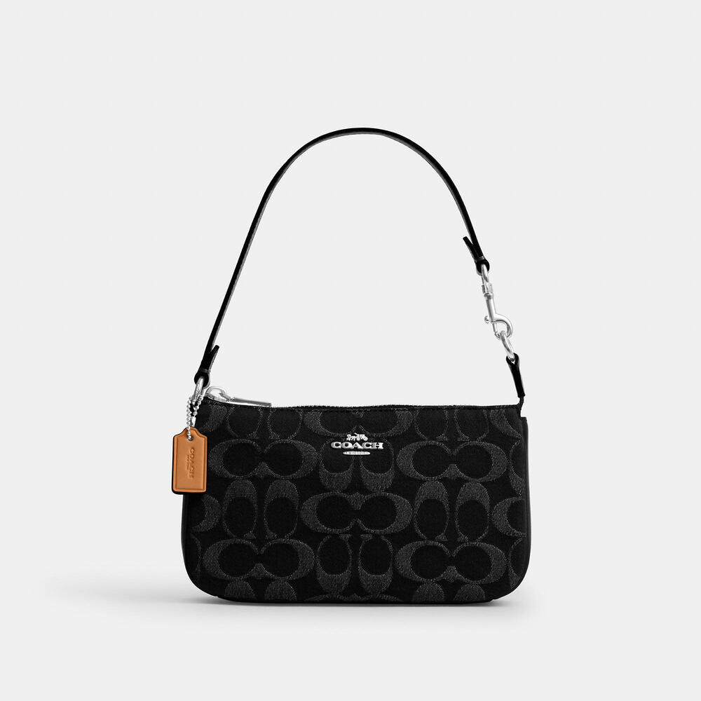 Coach Nolita 19 In Signature Black Denim